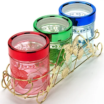 

Set of glass/cans 3PR Mayer & Boch in Met/sub 3810