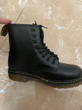 Pasal-Botines de piel auténtica para Mujer, Botas de trabajo, calzado cómodo para Otoño e Invierno
