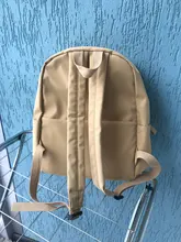 Mochila de lona de moda para mujer, bolso de hombro antirrobo, mochila escolar para chica adolescente