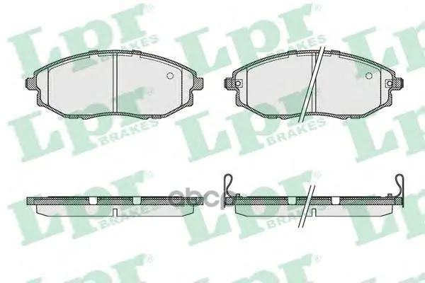 Brake pads Chevrolet Epica 07 Front Lpr 05p1321 Lpr. 05P1321
