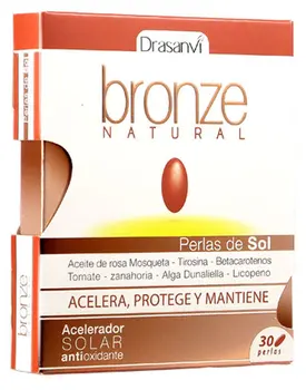 

BRONZE ACCELERATOR MORENO 30 PERL food supplement, supplement bronzer, tan accelerator, suitable for vegans