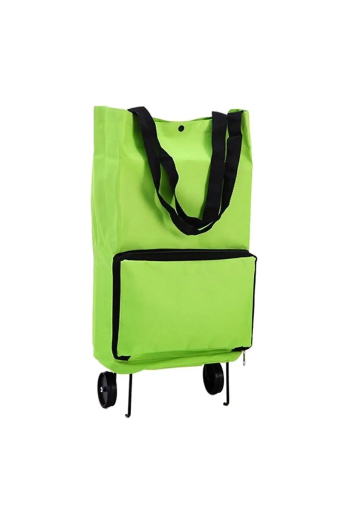 Foldable Wheel Market Trolley Practical Folding Bag Basket Bag Market Shopping