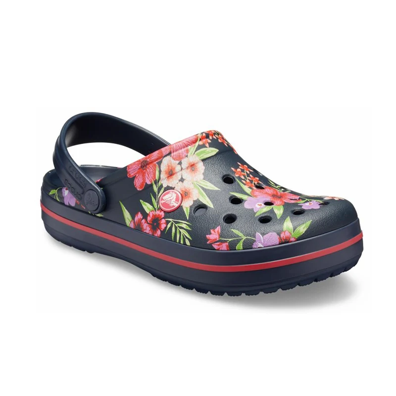 Многоцветный CROCS Crocband Printed Clog UNISEX - Цвет: Многоцветный