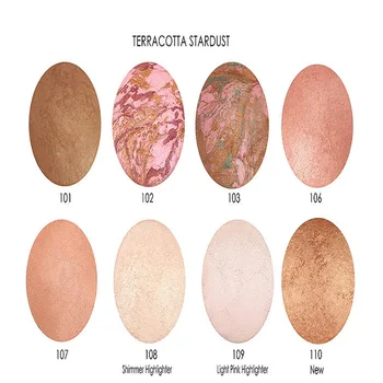 

Golden Rose Terracotta Stardust Blush On Luminous Terracotta Blush Face Make-Up Shadow Higlight Bronzer