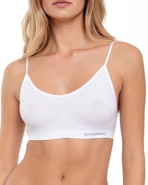 Channo Bra Top Invisible Seamless Seamless Non-underwired Lycra With  Adjustable Straps - Bras - AliExpress