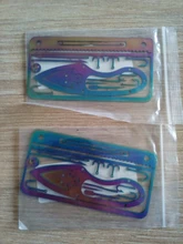 Hook-Card Edc-Tools Fishing-Gear Emergency-Supplies Camping-Equipment Outdoor New 17-In-1