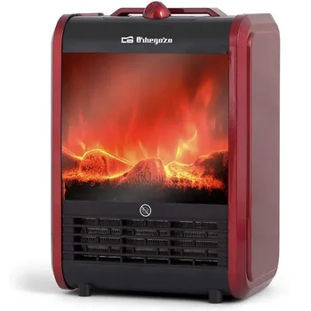 

Electric fireplace orbegozo cm 9015-1500w-ptc resistance-2 levels power (750/1500w) -Fire effect-led light