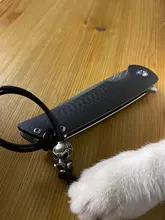 DIY Knife Pendant Beads Skull-Paracord-Beads Crow EDC Brass Vintage-Color Outdoor-Tools