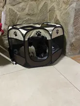Caseta portátil de exteriores para mascotas, casa para perros, gatos grandes y pequeños, corral de juego plegable para interiores, jaula para sala de partos