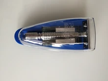 Maquinilla de afeitar con mango de acero y Metal para hombre, afeitadora de seguridad con doble filo, con paquete de viaje, 1 hoja