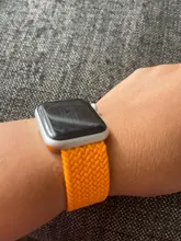 Correa de tela de nailon trenzada para Apple Watch, pulsera elástica de 44mm, 40mm, 38mm y 42mm para iWatch Series 6 SE 5 4 3, 2020