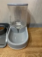 HOOPET Food Storage Pet Automatic Feeder Dog for Cat Drinking Bowl for Water Feeding