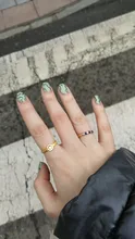WANTME-Anillo de plata de primera ley con forma de sonrisa para mujer, sortija ajustable, cadena de eslabones de plata esterlina 925, estilo Hip Hop, Punk, 2021