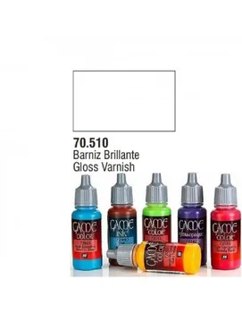 

ACRYLIC VARNISH WITH GLOSSY FINISH IN CONTAINER 17 ML MODEL COLOR GAME BRAND VALLEJO