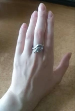 Anillo de serpiente Chapado en plata y Rattlesnake para hombre y mujer, Joyería Moderna de estilo Hip Hop, Punk, para fiesta y motocicleta