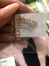 2021 nueva 1 par de diamantes de imitación brazalete de oído de pendiente perforación dorada pinzas para orejas cartílago declaración clip aretes para las mujeres pendientes de