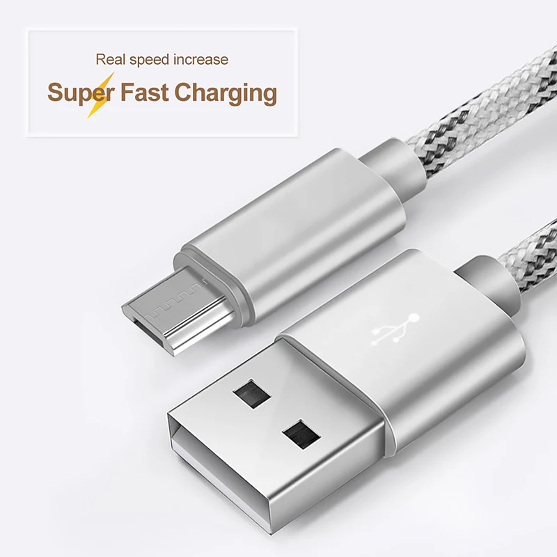 Кабель для синхронизации данных PHOMAX usb c kable Micro 2.4A Быстрая зарядка линия huawei