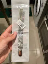 Clips para chupetes, Clip para chupete, cadena de algodón y lino, soporte para dentición de bebé