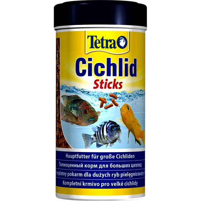 Tetra Cichlid Sticks, корм для всех видов цихлид, в виде палочек