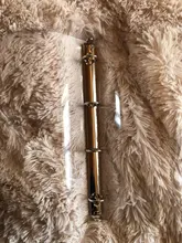 Archivador de plástico transparente, carpeta de anillos para hojas sueltas formatos A4, A5, A6 y A7, para agenda y cuaderno, suministros escolares y de oficina, 1 unidad