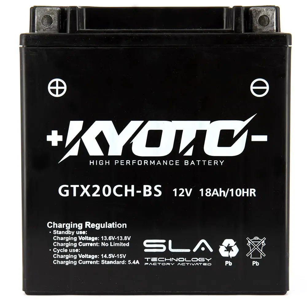 Kyoto Ytx20Ch-Bs Sla Motorcycle Battery Activated