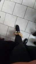 Botas de nieve cálidas para mujer, botines de media caña con piel afelpada, zapatos de mujer con pelo británico que borra suave, cortas, antideslizantes, para invierno, 2020