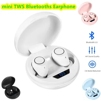 

2020 Hot Selling DT11 TWS Bluetooth Earphone One Button Operation Wireless Bluetooth Earphone Noise Reduction In Ear Earbuds