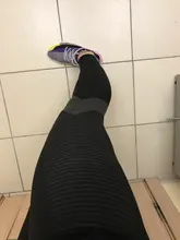 CHRLEISURE-Leggings de cintura alta sin costuras para mujer, pantalones de Fitness, de realce, transpirables, ajustados, para gimnasio