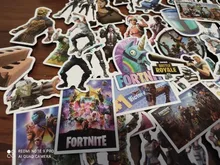 Fortnite impermeable de dibujos animados juegos de calcomanías la colección de figura juego de juguete de los niños de Navidad regalos sorpresa