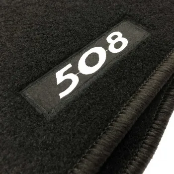 

Peugeot 508 sedan mats (2010 - 2018) custom Logo