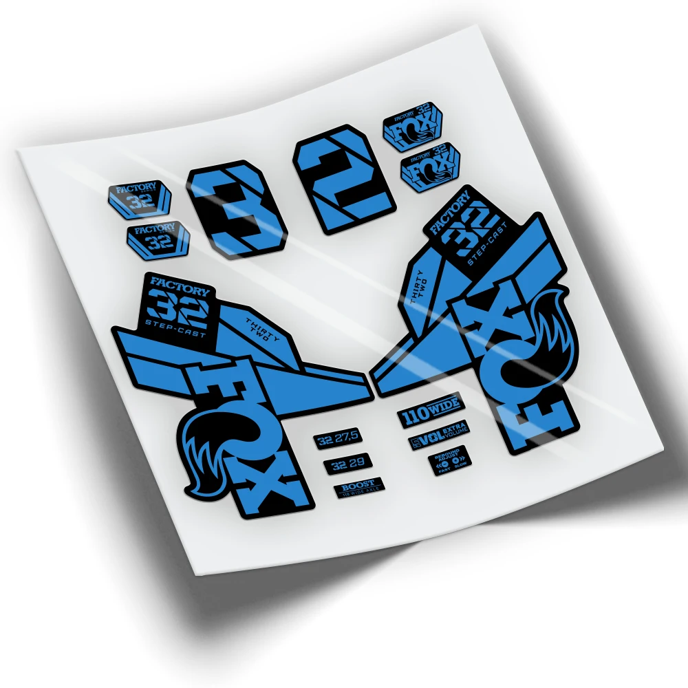 Fox 32 2014 FORCELLA Adesivi Decalcomanie Grafica Mountain Bike - Foto 12