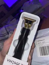 Caja de batería recargable LCD cabello hombres peluquero maquinilla para cortar el pelo Máquina para cortar cabello de Trimmer tijeras Cortadoras de barba