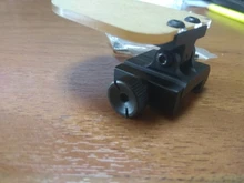 Protector de lentes a prueba de balas para mira telescópica, Protector de lente de punto rojo y verde, plegable, para Rifle, Airsoft, montaje de riel