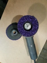 Abrasive-Disc-Belt Grinder Polishing Buffing-Wheels Diamond 125mm Black Blue 2pcs