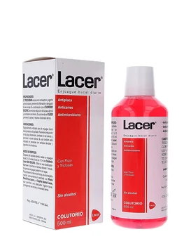 

Lacer colutory 500 ml mouthwash daily use