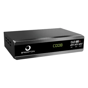 

TDT Tuner BRIGMTON BTDT2-919 HD DVBT2 Black