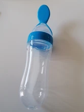 Cucharas de silicona para alimentar a niños pequeños, alimentador, botella, gotero, cubiertos, utensilios y accesorios para recién nacidos y bebés