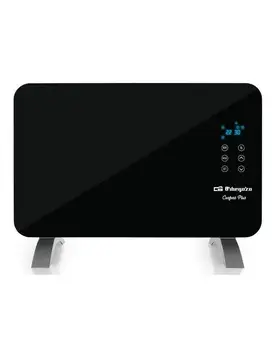 

Radiant heating PANEL ORBEGOZO REH 1060 black-1000W-LED DISPLAY-DIGITAL thermostat-glass surface-CONTROL TOUCH