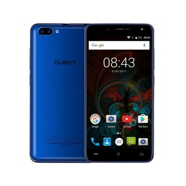 Смартфон Cubot RAINBOW 2 " 16 GB QUAD CORE 2350 mAh Blue