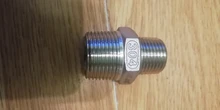 304 reducer Stainless Steel male Straight Jointer Pipe Connection connector Fittings