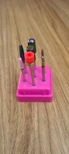 Juego de brocas de cerámica de carburo de diamante para uñas, fresas para máquina de manicura, cortaúñas, accesorios para uñas, 7 Uds.