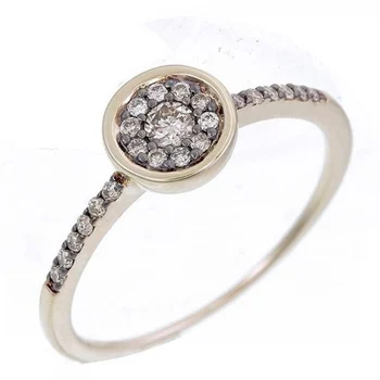 

Sargon jewelry ring with 23 diamonds in Yellow Gold