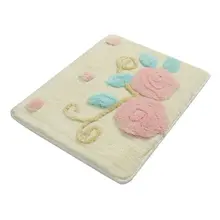 Коврик для ванной комнаты-коврики | коврик для ванной нескользящие Противоскользящие коврики Жардин экран 50X60 см