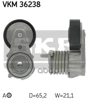 

Roller-tensioner polywedge. Belt Volvo C30 S40 V50 SKF art. vkm36238