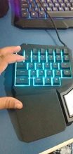 Game Keyboard Keypad Laptop Programmable-Keys One-Hand-Ergonomic Delux T9 PUBG Gaming