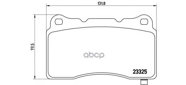Колодки Тормозные Cadillac Ats/Cts/Chevrolet Corvette/Opel Insignia Opc Передние Brembo P59079 Brembo арт. P59079