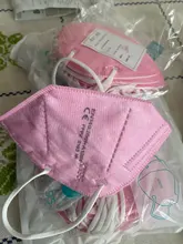 Mascarilla KN95 de 5 capas, máscara respiradora reutilizable, FPP2, FFP3, 1-100 uds., CE