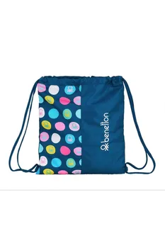 

SACO BENETTON PLANO TOPOS MARINO 35X40X 612050196