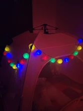 Solar-Light Lantern Garland Wedding-Garden-Decoration Outdoors 