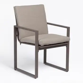 

SKLUM - Chair with Armrest outdoor FHATI Padded aluminum garden terrace